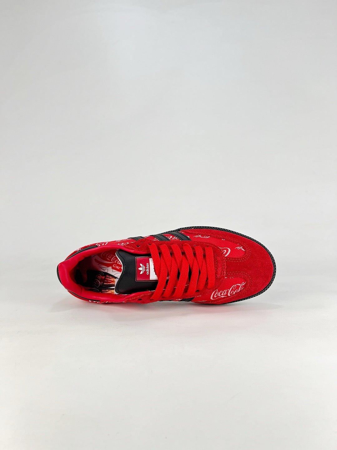 adidas Samba OG Coca-Cola Red Print Sneakers, Unisex Retro Casual Shoes