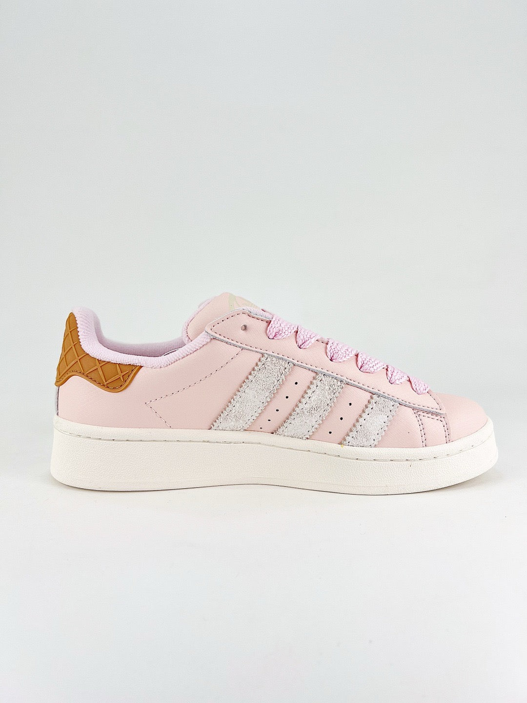 Adidas Campus 00s Sneaker Light Pink Waffle Heel Stripes Unisex