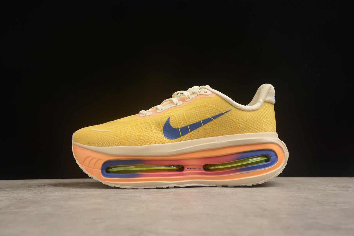 Nike Vomero Premium Unisex Shoes Dynamic Air Cushion Sneakers Light Yellow