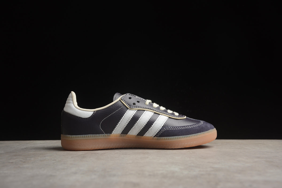adidas Samba OG Unisex Retro Sneakers Leather & Suede Daily Casual Shoes Dark Navy