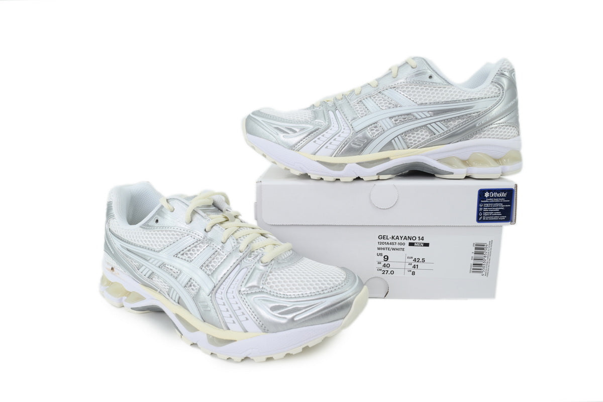 ASICS GEL-KAYANO 14 Unisex Retro Running Shoes CloudGrey / Clay Grey