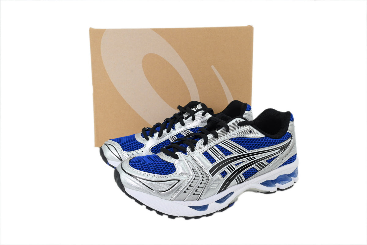 ASICS GEL-KAYANO 14 Unisex Retro Running Shoes Monaco Blue/Silver