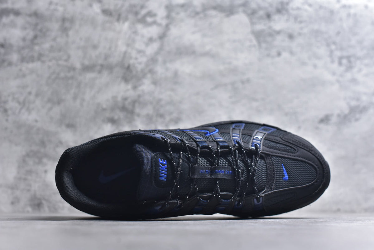 Nike P-6000 Sneakers Retro Metallic Silver Casual Running Shoes Unisex Black Blue