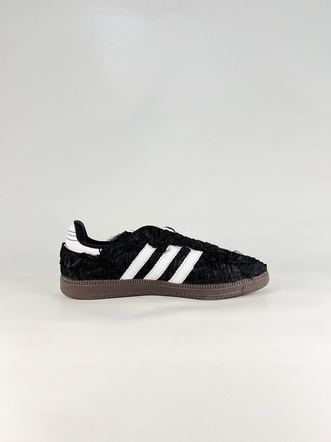 adidas Samba OG Black Frayed Fabric Sneakers, Unisex Retro Casual Shoes