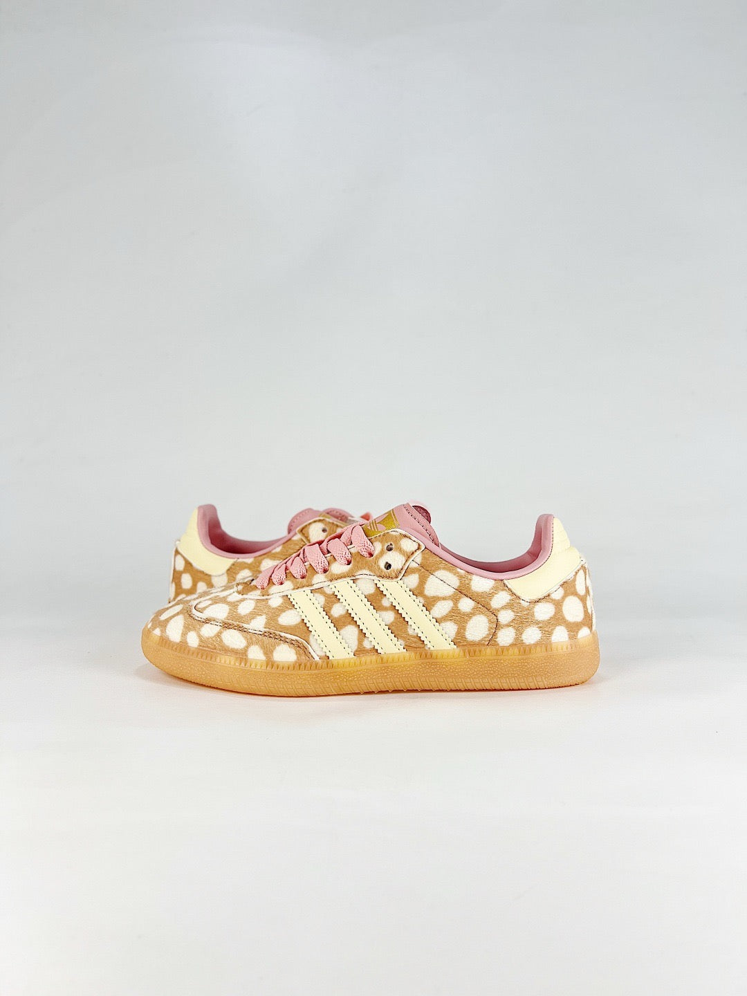 adidas Samba OG Deer Spotted Pony Hair Sneakers, Unisex Retro Casual Shoes
