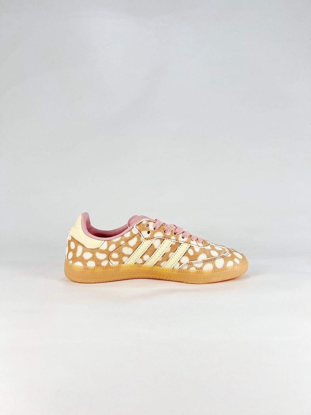 adidas Samba OG Deer Spotted Pony Hair Sneakers, Unisex Retro Casual Shoes