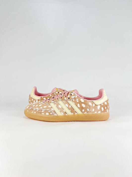 adidas Samba OG Dalmatian Spotted Sneakers, Unisex Retro Casual Shoes