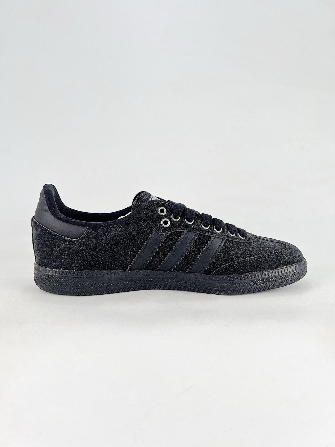 Adidas Samba Low Top Casual Sneakers Unisex Full Black Suede