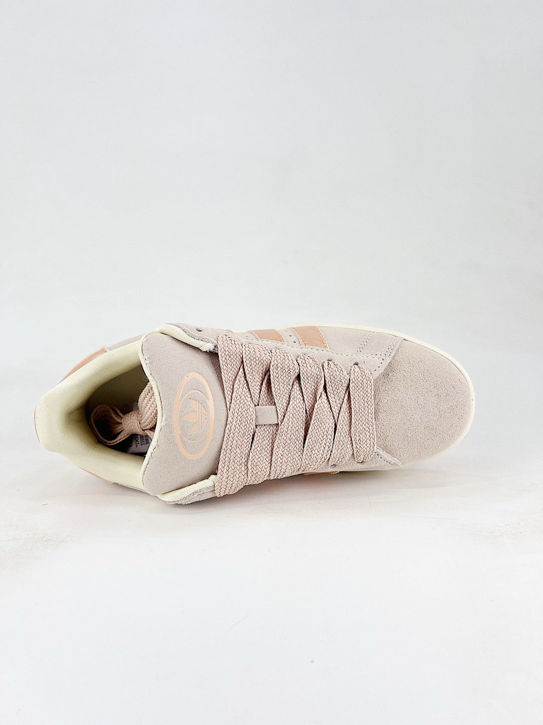 Adidas Campus 00s Retro Skate Shoes Pastel Pink Velvet 3-Stripes Unisex