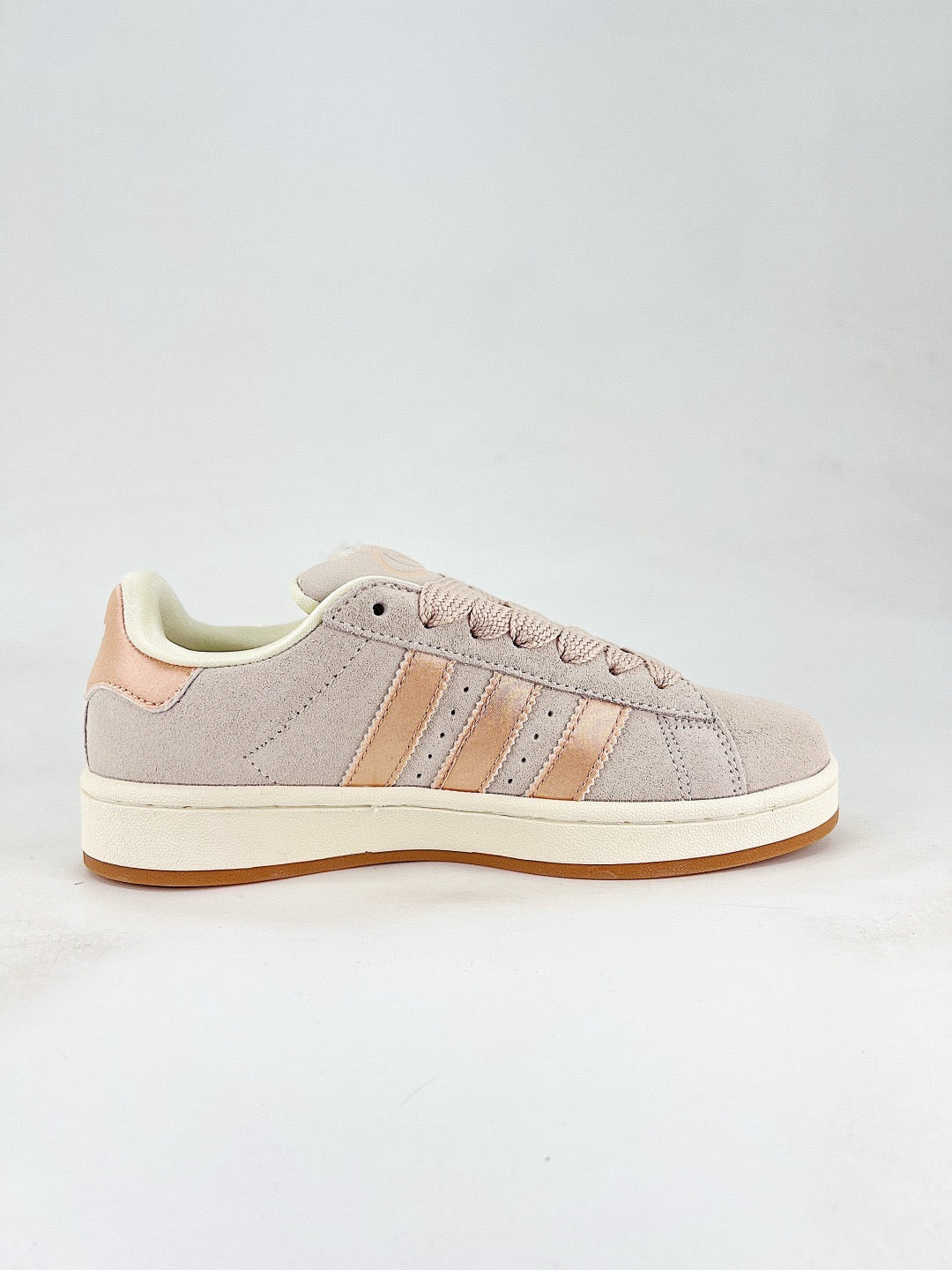 Adidas Campus 00s Retro Skate Shoes Pastel Pink Velvet 3-Stripes Unisex