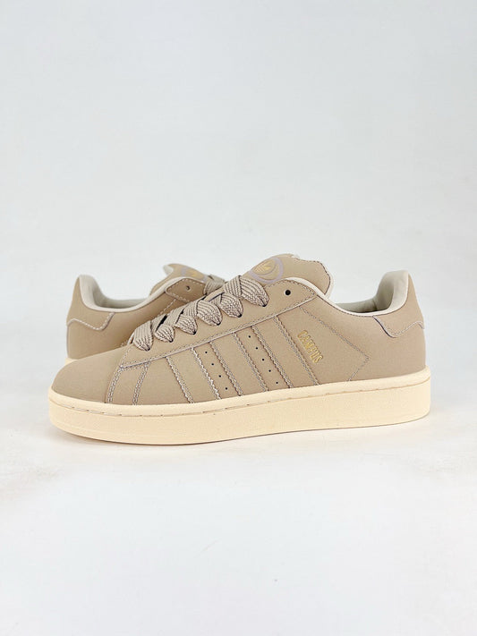 Adidas Campus 00s Retro Skate Shoes Taupe Suede All-Match Casual Unisex