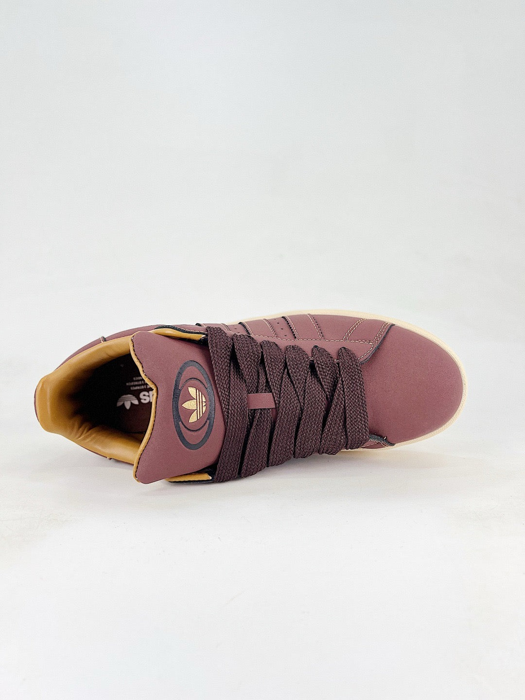 Adidas Campus 00s Retro Skate Shoes Wine Red Suede Mustard Lining Unisex