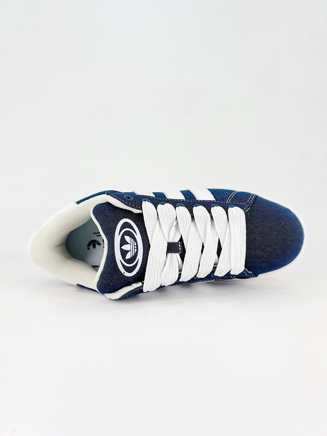 Adidas Campus 00s Unisex Sneakers Denim Blue White Stripes Gum Sole