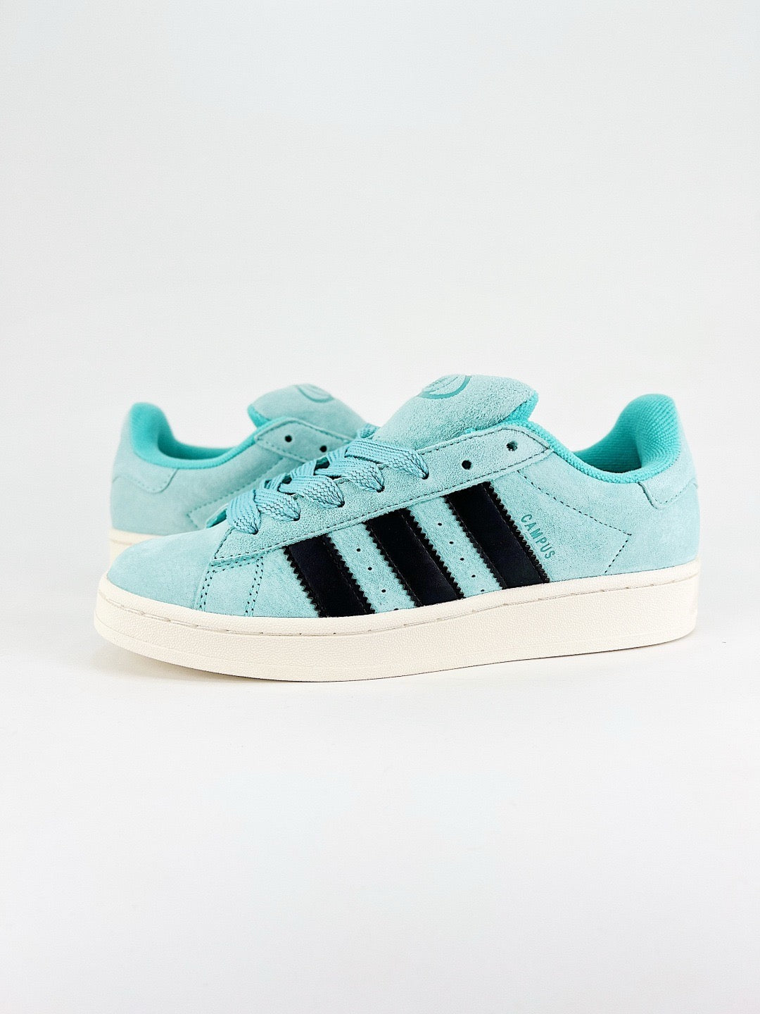 Adidas Campus 00s Sneaker Light Turquoise Black Stripes Unisex