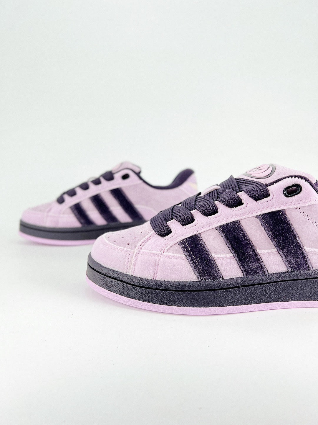 Adidas Campus 00s Sneaker Light Lavender Dark Purple Stripes Unisex