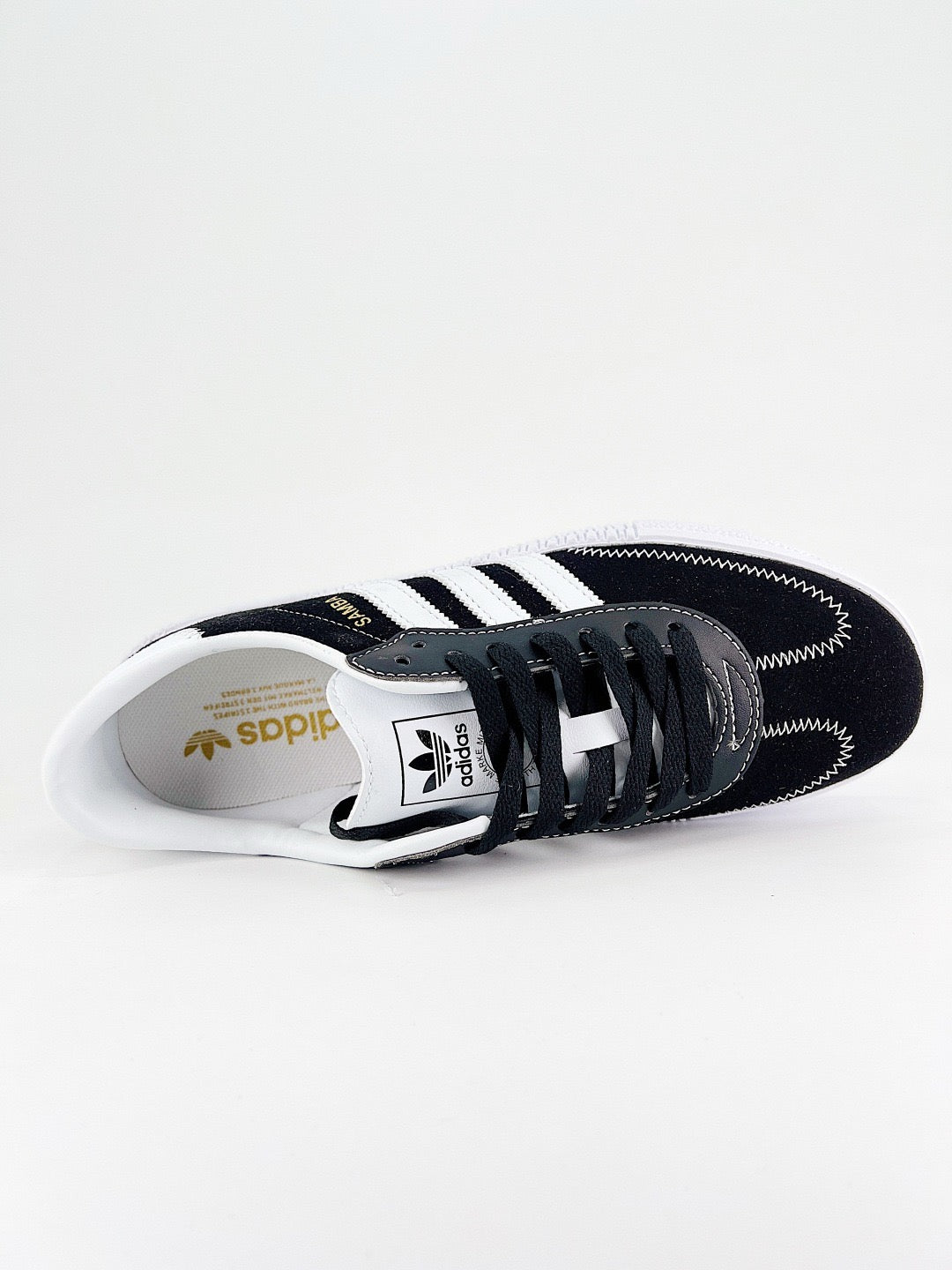 Adidas Sambarose Sneaker Black White Stripes Platform Sole Unisex