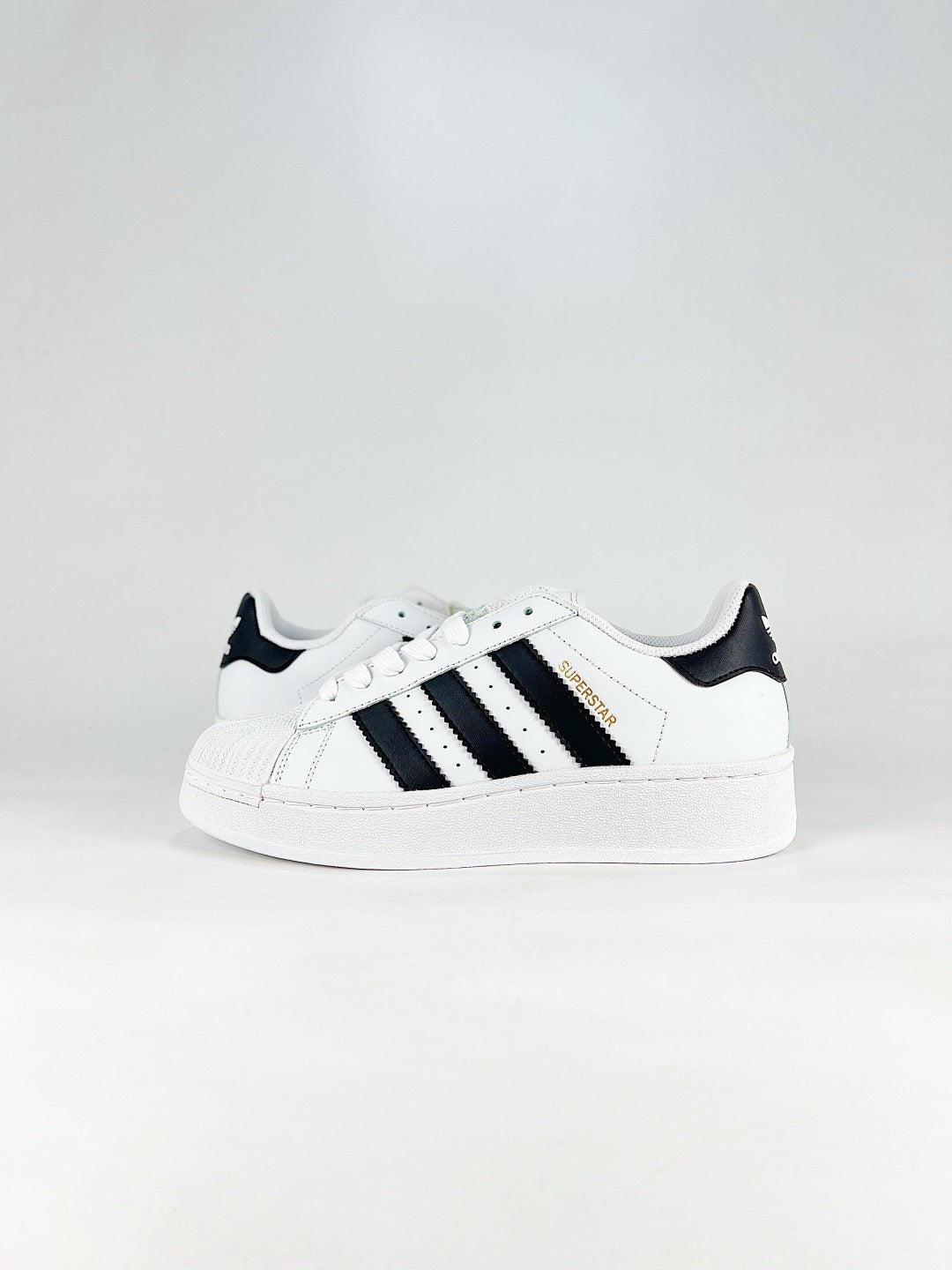 Adidas Superstar Platform Sneaker White Black Thick Sole Unisex