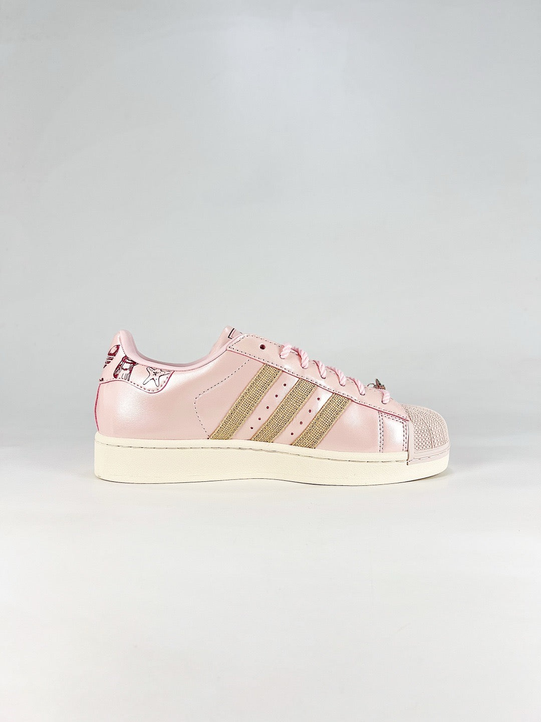 Adidas Superstar Pink Pearl Beach Starfish Seashell Limited Sneakers Unisex