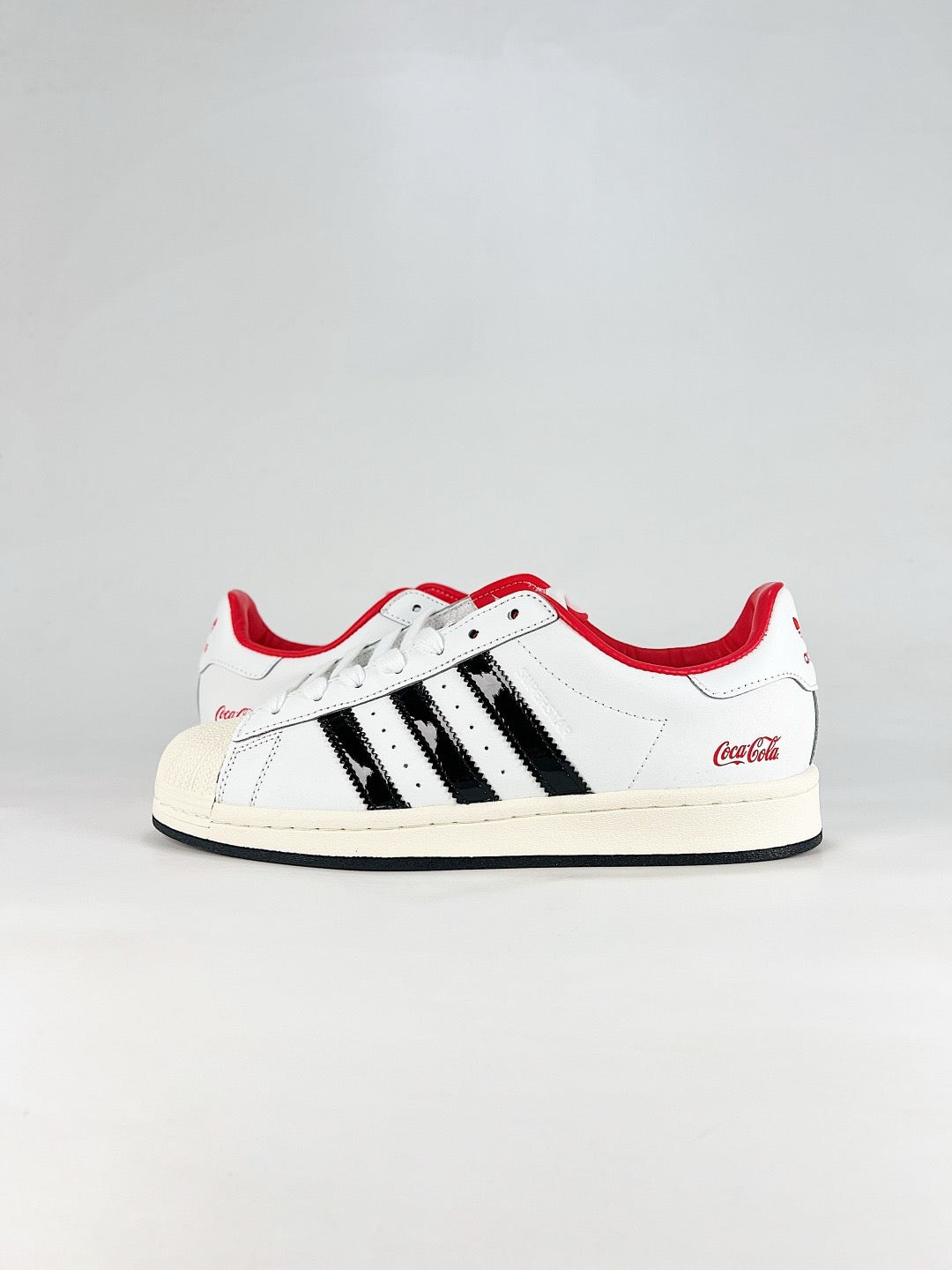 Coca-Cola x adidas Superstar White Red Collab Sneakers Unisex