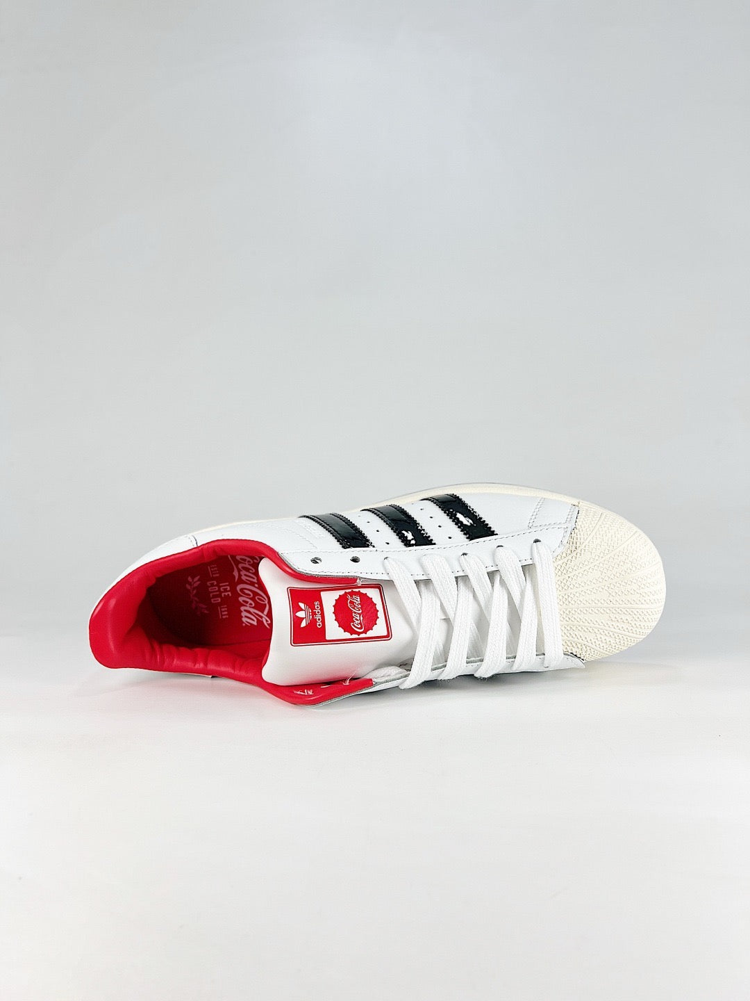 Coca-Cola x adidas Superstar White Red Collab Sneakers Unisex