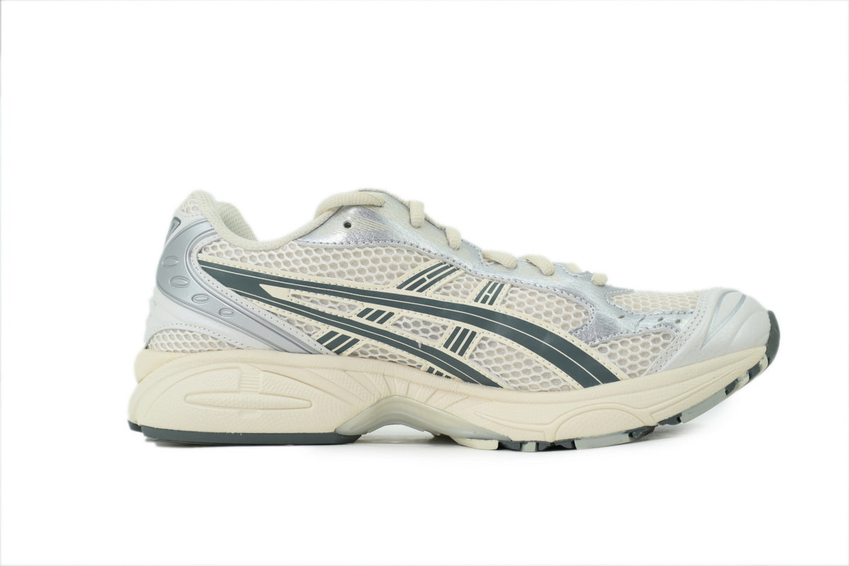 ASICS GEL-KAYANO 14 Unisex Retro Running Shoes Brich Dark Pewter Sliver