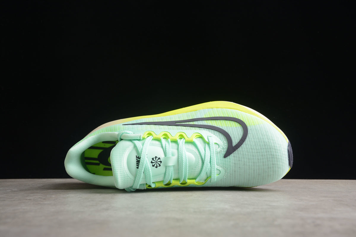 Nike Zoom Fly 5 Running  Lightweight Racing Athletic Unisex Mint Green / Pale Yellow