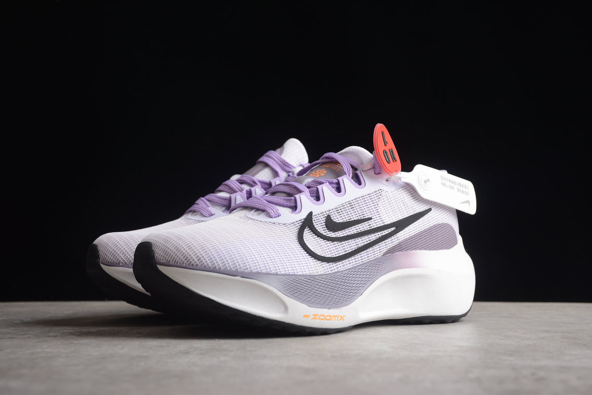 Nike Zoom Fly 5 Running  Lightweight Racing Athletic Unisex Lavender / White