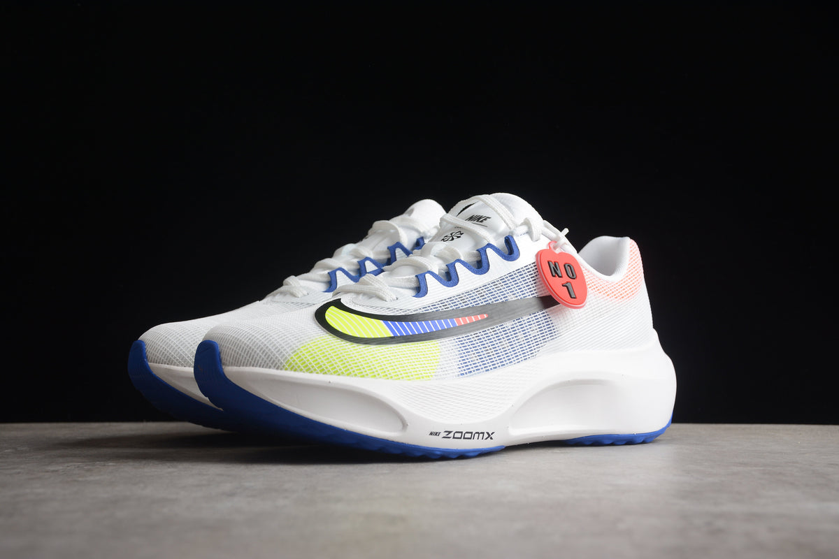 Nike Zoom Fly 5 Running  Lightweight Racing Athletic White / Multi-Color