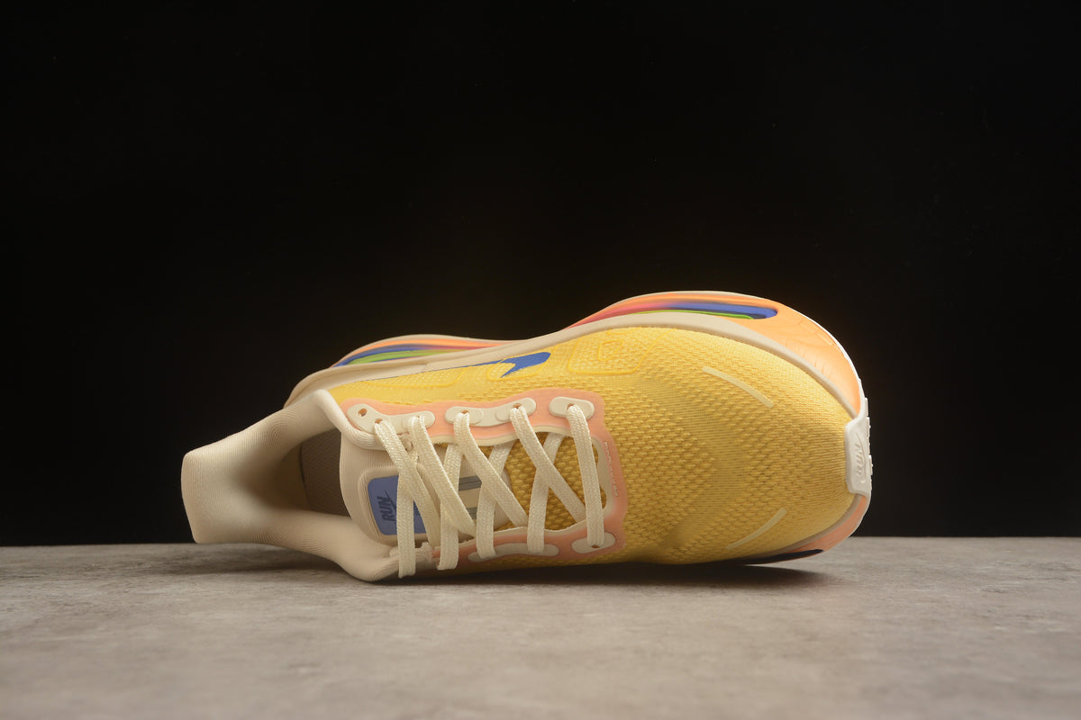 Nike  Vomero Premium Unisex Shoes  Dynamic Air Cushion Sneakers Light Yellow