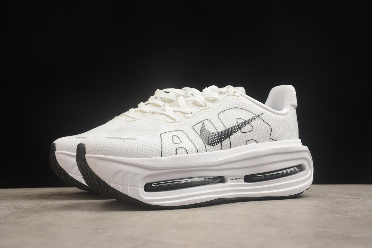 Nike Vomero Premium Running Shoes Air Zoom Cushion Athletic Sneakers Unisex White / Black
