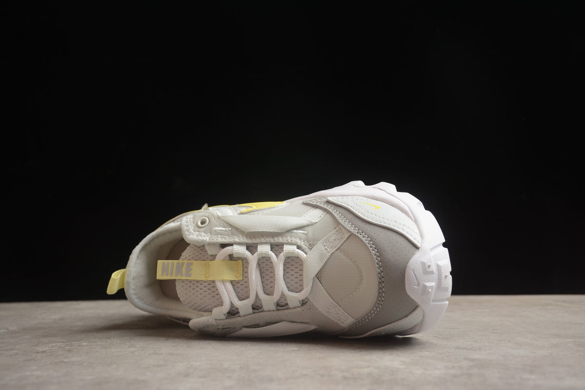 Nike TC 7900 PRM Unisex Shoes Sail Oxygen Purple Chunky Sneakers Off White / Bright Yellow