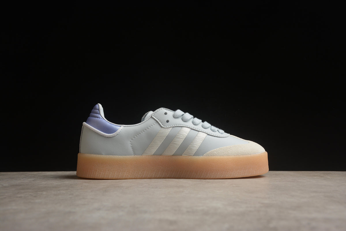 Adidas Samba Vegan Unisex Sneakers – Chunky Sole light blue