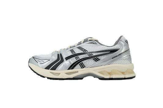 ASICS GEL-KAYANO 14 Unisex Retro Running Shoes Silver Grey&Black