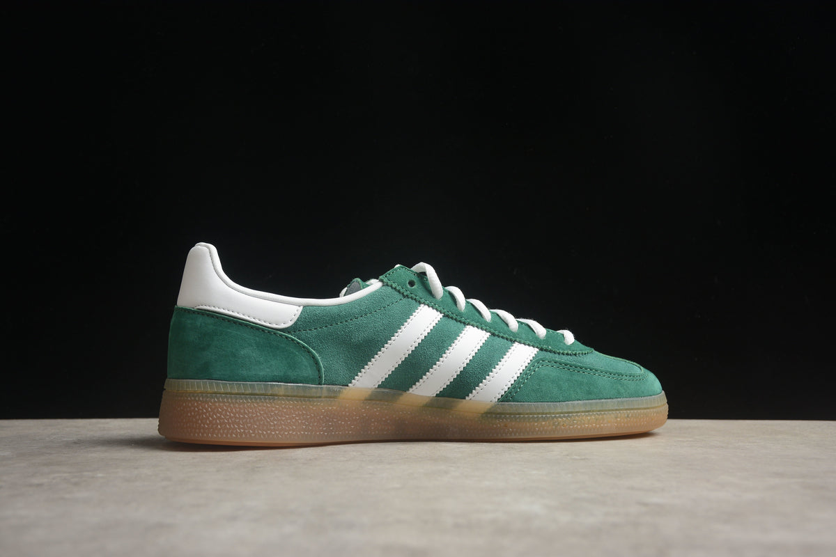 adidas Samba OG Low Top Sneakers Leather Suede Retro Gum Sole Casual Shoes Unisex white/green