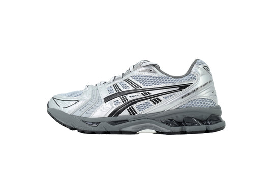 ASICS GEL-KAYANO 14 Unisex Retro Running Shoes PURE SILVER/BLACK