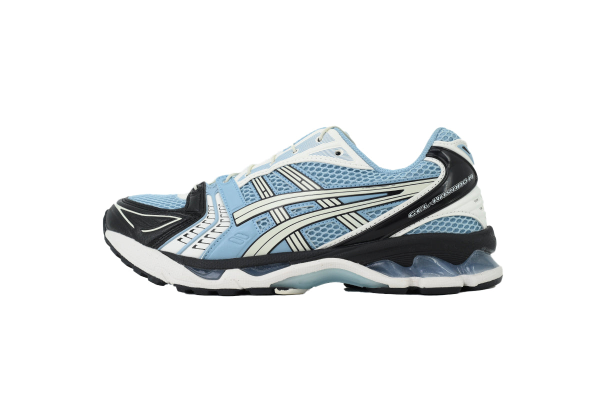 ASICS GEL-KAYANO 14 Unisex Retro Running Shoes Mist Cream/Bright Blue