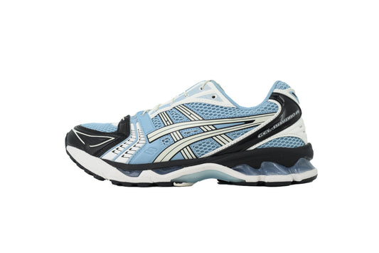 ASICS GEL-KAYANO 14 Unisex Retro Running Shoes Mist Cream/Bright Blue