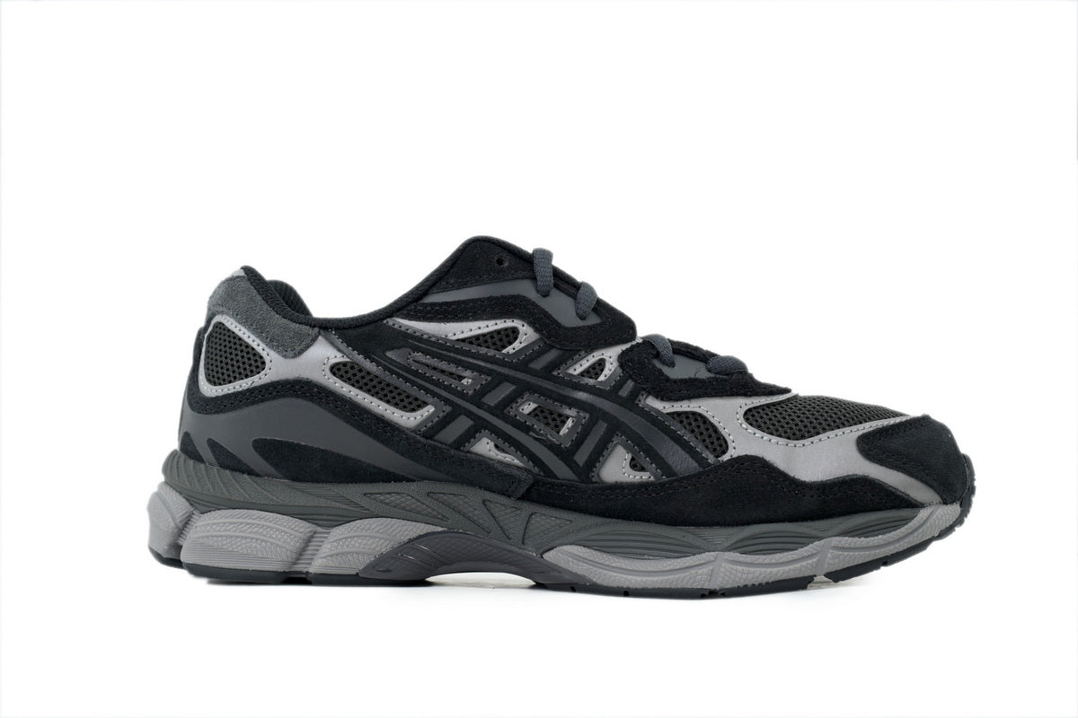 ASICS GEL-KAYANO 14 Unisex Retro Running Shoes Dark Grey/Silver Black