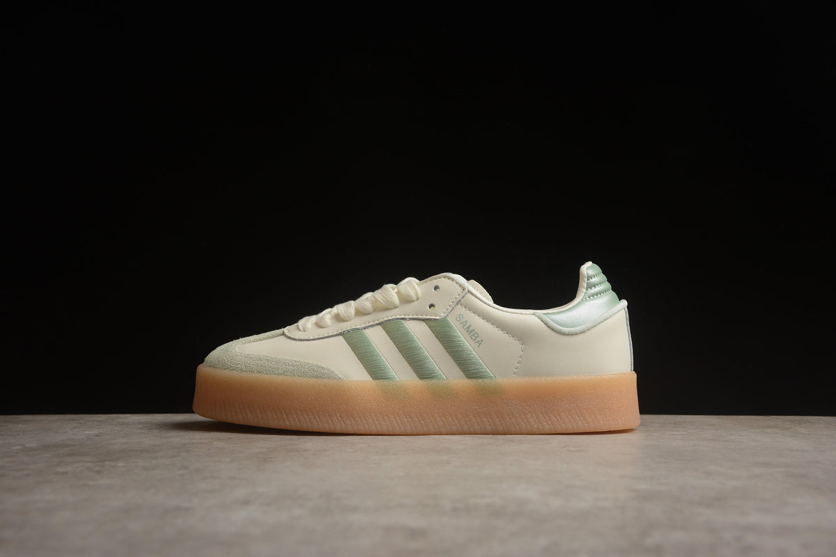 Adidas Samba Vegan Unisex Sneakers – Chunky Sole light green