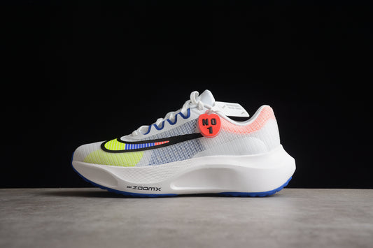 Nike Zoom Fly 5 Running  Lightweight Racing Athletic White / Multi-Color