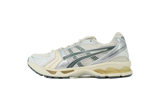 ASICS GEL-KAYANO 14 Unisex Retro Running Shoes Brich Dark Pewter Sliver